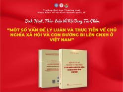 SINH VIÊN KHOA KINH TẾ & KINH DOANH QUỐC TẾ NGHIÊN CỨU VỀ CUỐN SÁCH CỦA TỔNG BÍ THƯ NGUYỄN PHÚ TRỌNG.