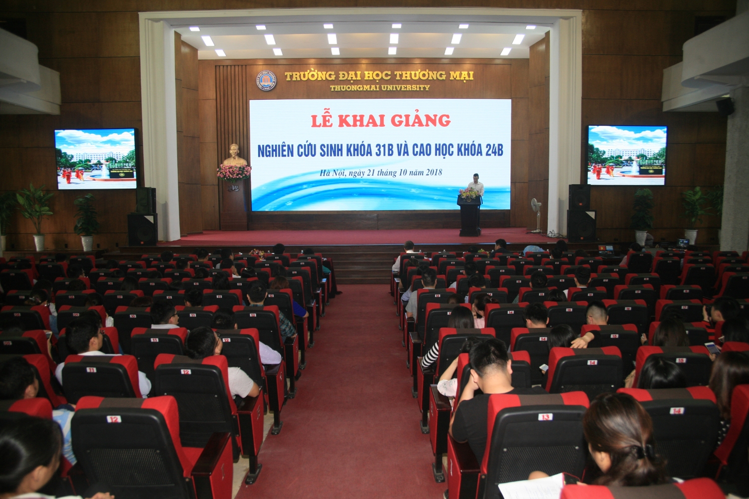 Lễ khai giảng nghiên cứu sinh khóa 31B và cao học khóa 24B